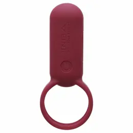 TENGA SVR Smart Vibe Ring Carmine - Rechargeable Intimate Device
