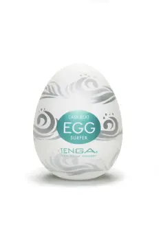 Tenga Egg Surfer Intimate Device - Stretchable, Compact, Textured Sleeve