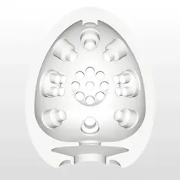 Tenga Egg Clicker Intimate Pleasure Device - Flexible Textured Sleeve