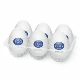 Tenga Egg Misty Set of 6 - Compact Intimate Pleasure Devices