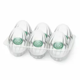 Tenga Egg Thunder Set of 6 - Compact Disposable Intimate Device