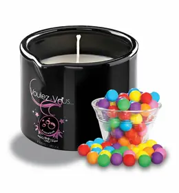 Voulez-Vous Massage Candle Bubblegum 180ml - Aromatic Relaxation Wax