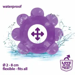 Love in the Pocket Flexible Comfort Ring TPE 2-8cm Waterproof