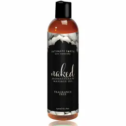 Intimate Earth Naked Massage Oil Fragrance-Free 240 ml - Natural Care