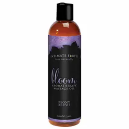 Intimate Earth Bloom Massage Oil Peony Blush 240ml Natural Formula