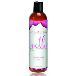Intimate Earth Soothe Water-Based Thick Glide 240ml with Guava Bark