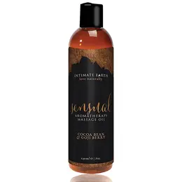 Intimate Earth Massage Oil Sensual Cocoa & Goji Berry 240ml