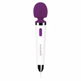 Bodywand Plug-In Massager White/Purple - Powerful Corded System