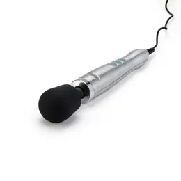 Doxy Die Cast Wand Massager Silver - Premium Aluminium-Titanium Model