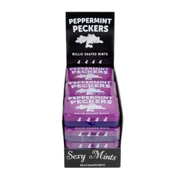 Peppermint Peckers Mini Tin - Refreshing Peppermint Mints 45g