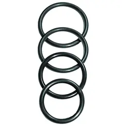 Sportsheets O-Rings Set - 4 Universal Silicone Rings Assorted Sizes