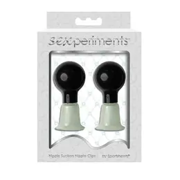 Sportsheets S&M Intimate Nipple Pump System - Adjustable Silicone Set