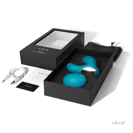 LELO Hugo Ocean Blue Remote Control Silicone Wellness Device 13.1cm