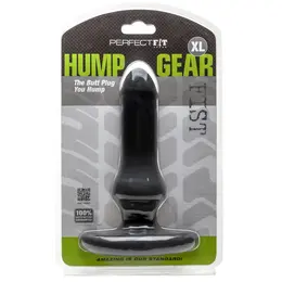 Perfect Fit Hump Gear XL Black - Advanced Anatomical Plug, Silaskin, 16.5cm