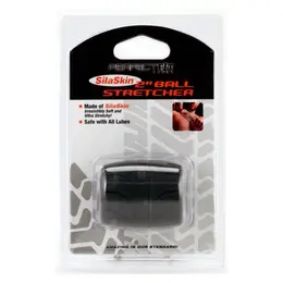 Perfect Fit SilaSkin Ball Stretcher Black 5.1 cm Flexible Ring