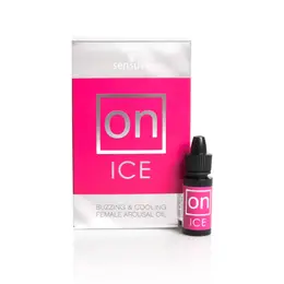 Sensuva ON ICE Arousal Oil 5ml - Cooling Natural Formula for Women