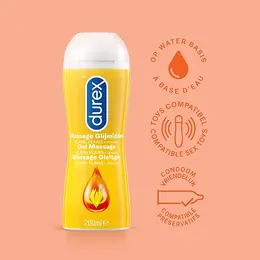 Durex Massage Gel with Ylang Ylang 200ml - Aromatic Hydrating Formula