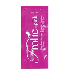 Pink Frolic Water-Based Lubricant 5 ml - Antibacterial Formula