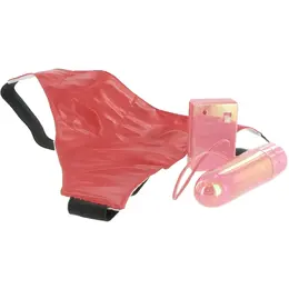 Dream Toys E21194 Remote-Controlled Pink Bullet & Red Thong Set Waterproof
