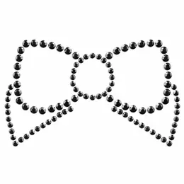 Bijoux Indiscrets Mimi Bow Black - Decorative Body Accessories, 2 pcs