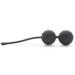 Fifty Shades of Grey Tighten and Tense Silicone Kegel Ball Set 70g Black