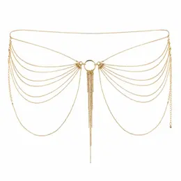 Bijoux Indiscrets Magnifique Waist Jewelry Adjustable Gold Chains