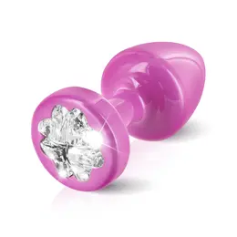 Diogol Anni R Intimate Plug Clover Pink 25 mm Aluminium Crystal