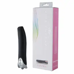 Vibe Therapy Tantric Black - Waterproof Silicone Stimulation Device
