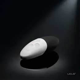 LELO SIRI 2 Black - Sound-Responsive Compact Massager, Waterproof