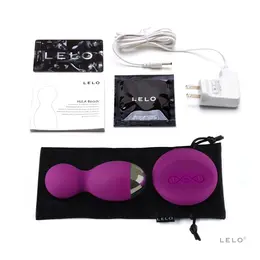 LELO Hula Beads Deep Rose - Rotating & Vibrating Intimate Sphere Set