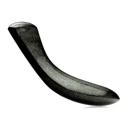 Laid D.2 Absolute Black Stone - Handcrafted Intimate Wellness Wand