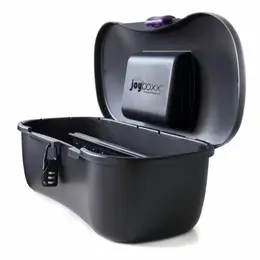 Joyboxx Hygienic Storage System Black - Antimicrobial Secure Organizer 33x12x17cm