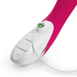 Mystim Bon Aparte Dual Motor Silicone Vibrator Pink 27cm