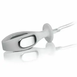 Mystim Julian Flexible Electro-Stimulation Trainer 7.9 cm White/Silver