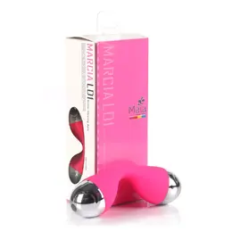 Maia Toys Sensor Ball Neon Pink - Vibrating Silicone with Light Sensor