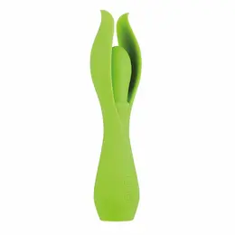 Jopen Lust L5 Rechargeable Silicone Massager Green 19.75cm Waterproof