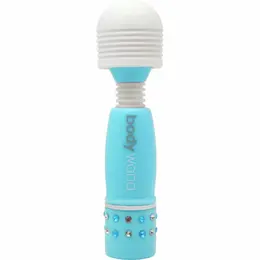 Bodywand Mini Wand Massager Aqua - Compact Splashproof Model 10.2 cm
