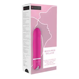 B Swish Bdesired Deluxe Rose - 6-Function Silicone Massager 15.2 cm