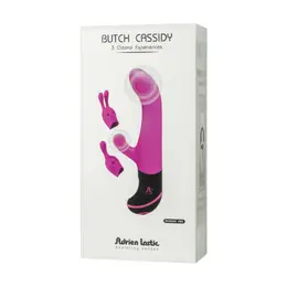 Adrien Lastic Butch Cassidy Dual Motor Silicone System 21cm Violet