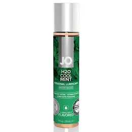 System JO H2O Cool Mint Water-Based Lubricant 30ml Vegan Safe