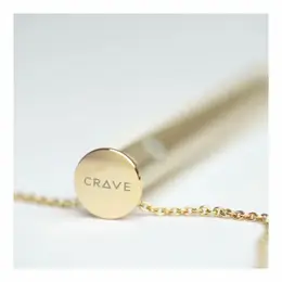 Crave Vesper Gold 24K Plated Necklace - Elegant Discreet Intimate Device