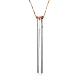Crave Vesper Rose Gold Necklace - Discreet Stainless Steel Intimate Device