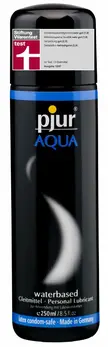 Pjur Aqua Water-Based Lubricant 250ml - Skin-Friendly Formula