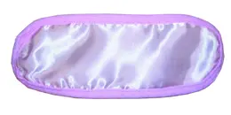S&M Satin Blindfold Light Pink - Soft Adjustable Eye Mask