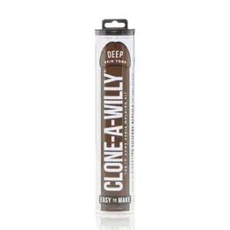 Clone-A-Willy Vibrating Molding Kit Deep Skin Tone - Custom Replica System