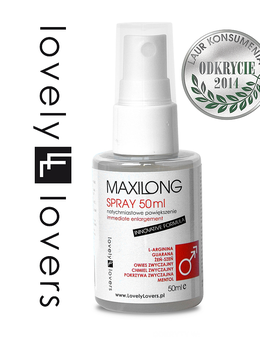 Lovely Lovers Maxilong Spray 50ml - Innovative Formula with L-Arginine