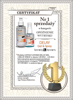 Lovely Lovers Delay Gel 150ml - Intimate Prolonging Formula with Guarana & Mint
