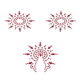 Petits Joujoux Gloria Body Jewelry Set Red - Over 300 Crystals