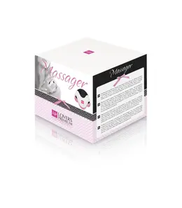 LoversPremium Massager 9x8.5cm with Pink LED & Ergonomic Handle