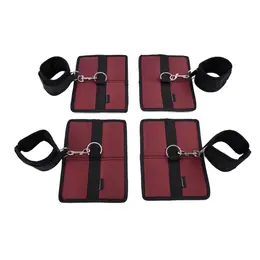 Sportsheets King Size Bondage Bed Restraint System Set, Black, XL